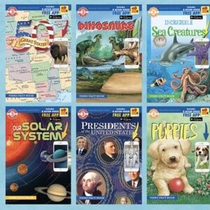 Kids Video Fact Books Reading level 3 grades 2-4 (Pick One)
